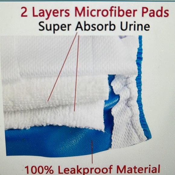 Vecomfy Belly Bands for Male Dogs Diapers Belly Wraps (5 Pack) - Picture 6 of 7